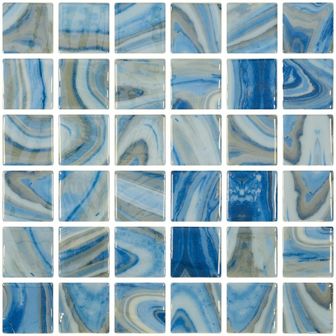 Tesoro Vanguard 12.25" x 12.25" Glass 2" Mosaic