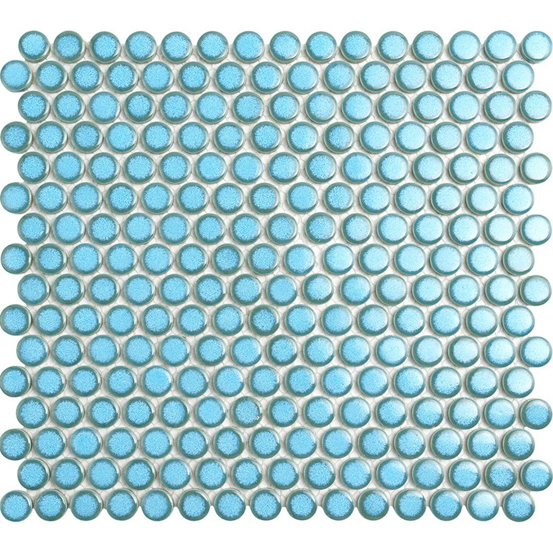 MiR Orbit 12" x 12" Glossy Porcelain Mosaic 1"