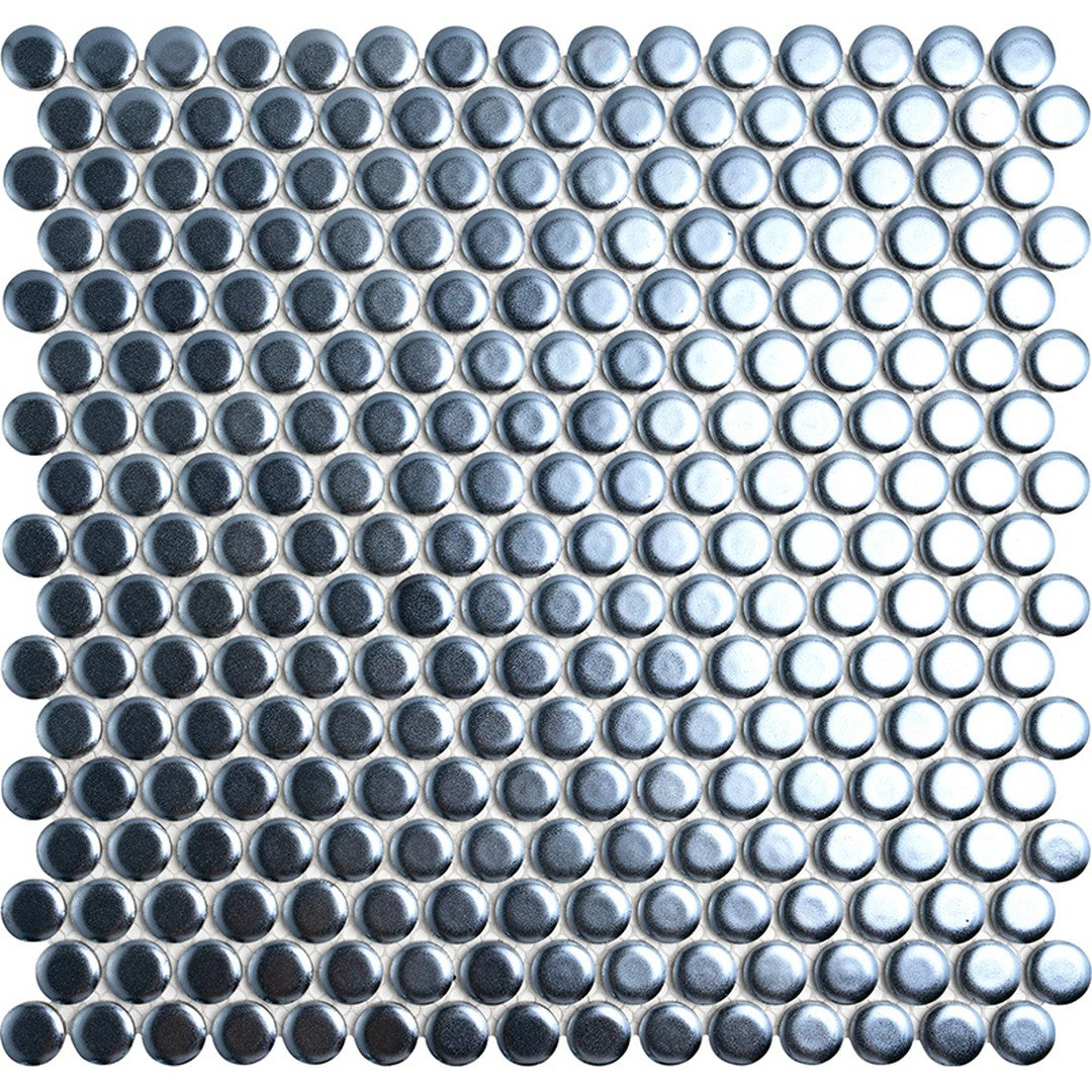 MiR Orbit 12" x 12" Matte Porcelain Mosaic 1"