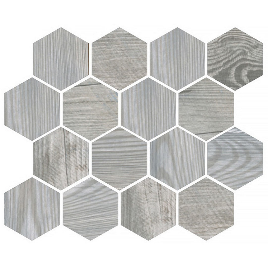 MiR Oregon 10" x 12" Matte Hex Porcelain Tile