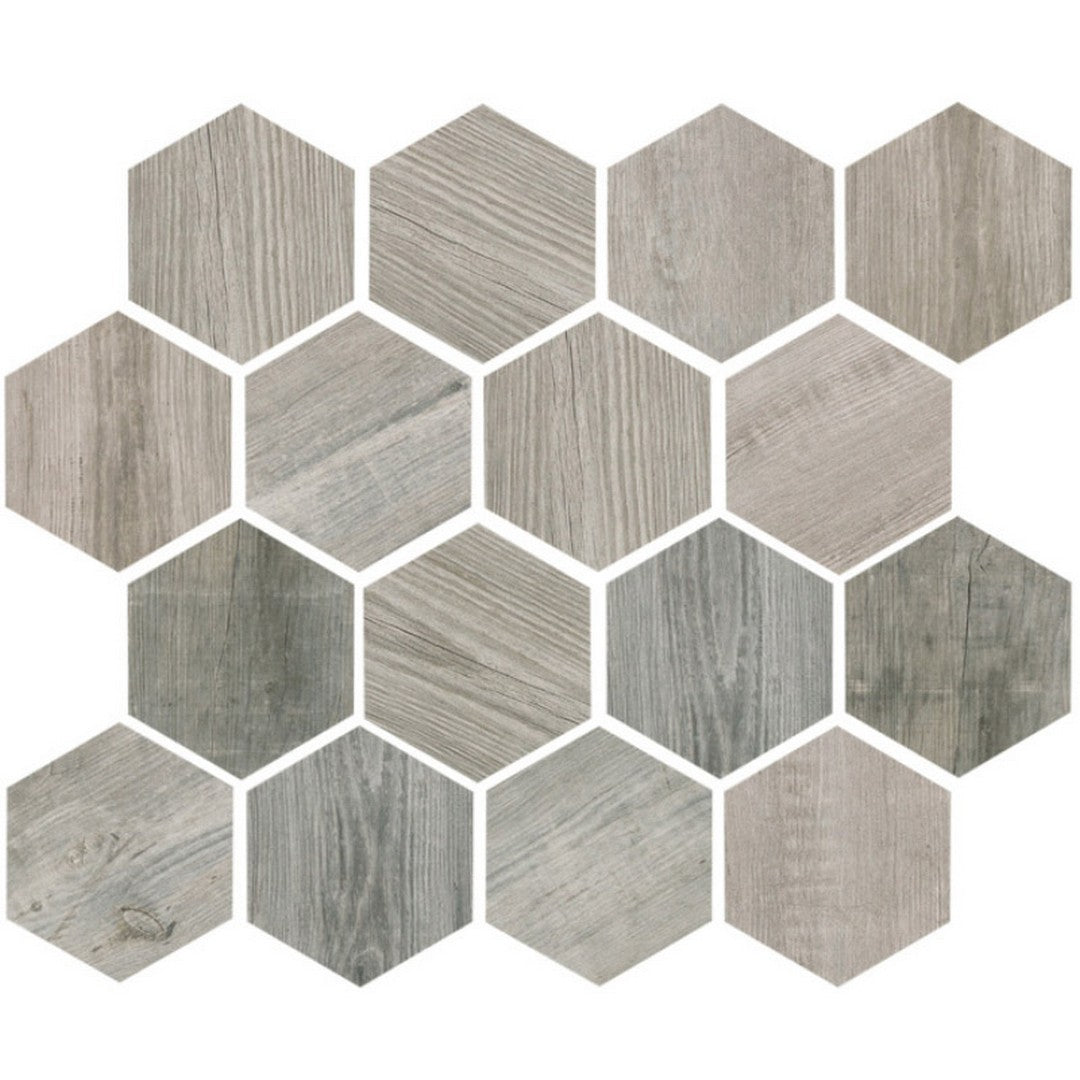 MiR Oregon 10" x 12" Matte Hex Porcelain Tile