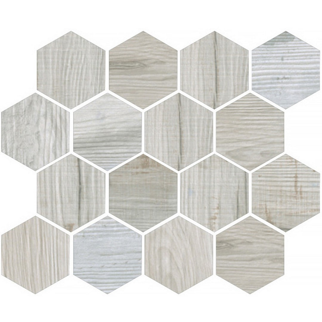 MiR Oregon 10" x 12" Matte Hex Porcelain Tile