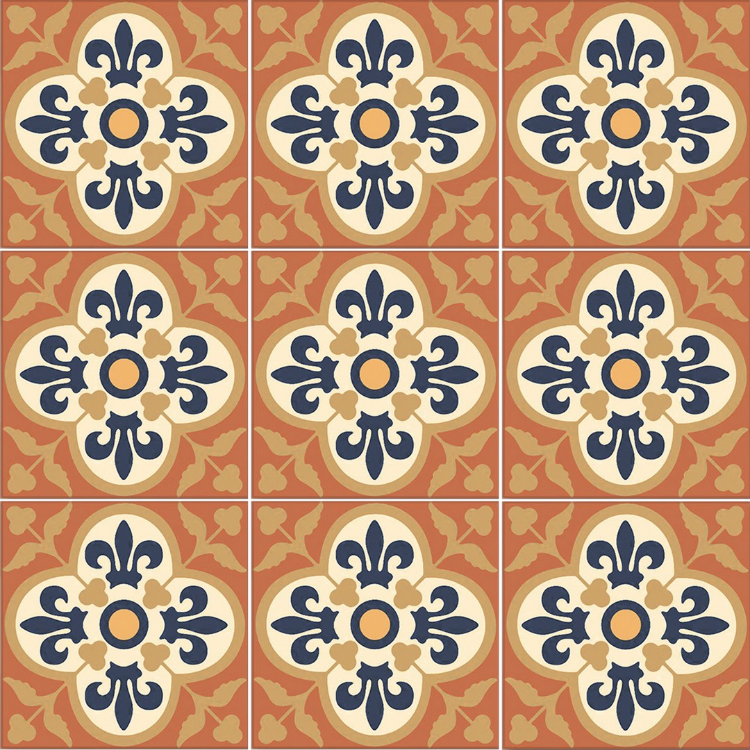 Tesoro Ancient 6" x 6" Pressed Satin Porcelain Tile