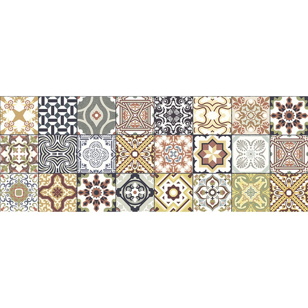 MiR Patina 18" x 48" Matte Ceramic Deco Tile