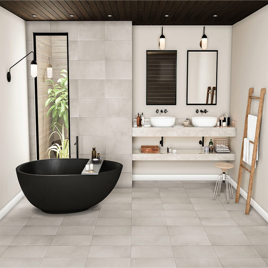 Tesoro-Fusion-Fabric-12-x-24-Pressed-Matte-Porcelain-Tile-Greige