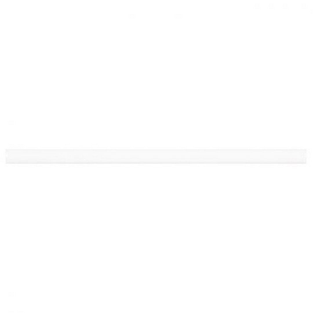 Tesoro Krea 0.25" x 8" Pressed Glossy Ceramic Pencil Bullnose