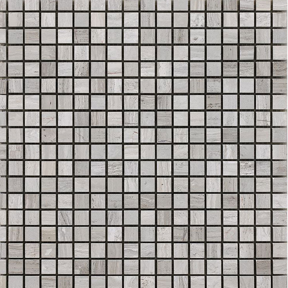 Happy Floors Stone & Marble 12" x 12" Natural 0.25" Mosaic