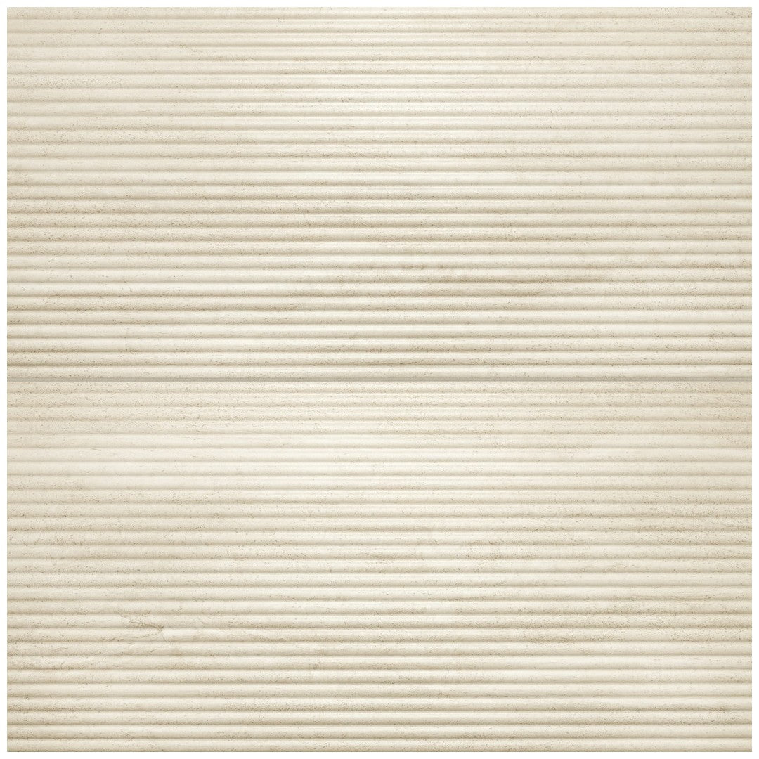 Bedrosians Tivoli 24" x 48" Matte Porcelain Fluted Deco (Convesso) Tile