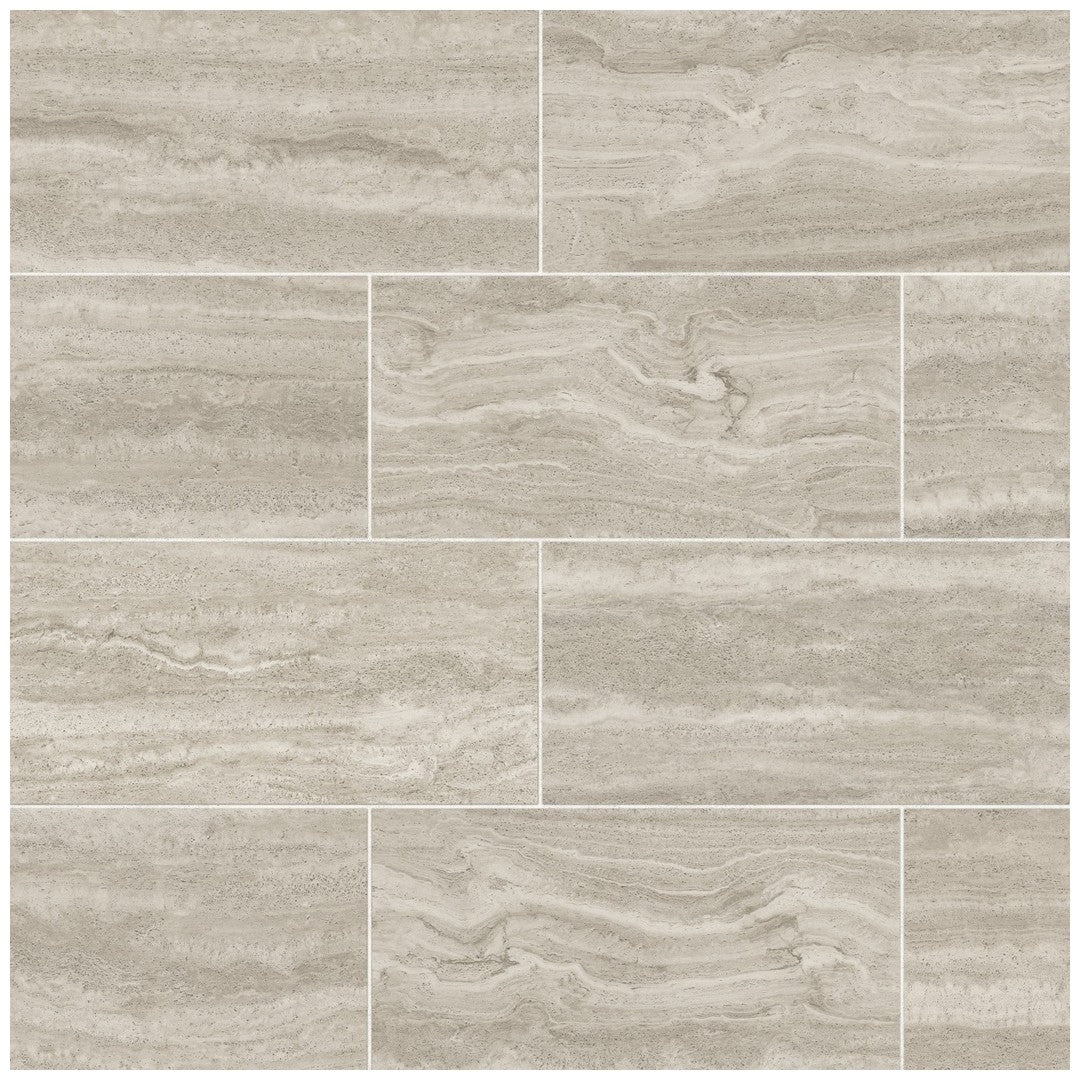 Bedrosians Tivoli 12" x 24" Rectified Matte Porcelain Field Tile