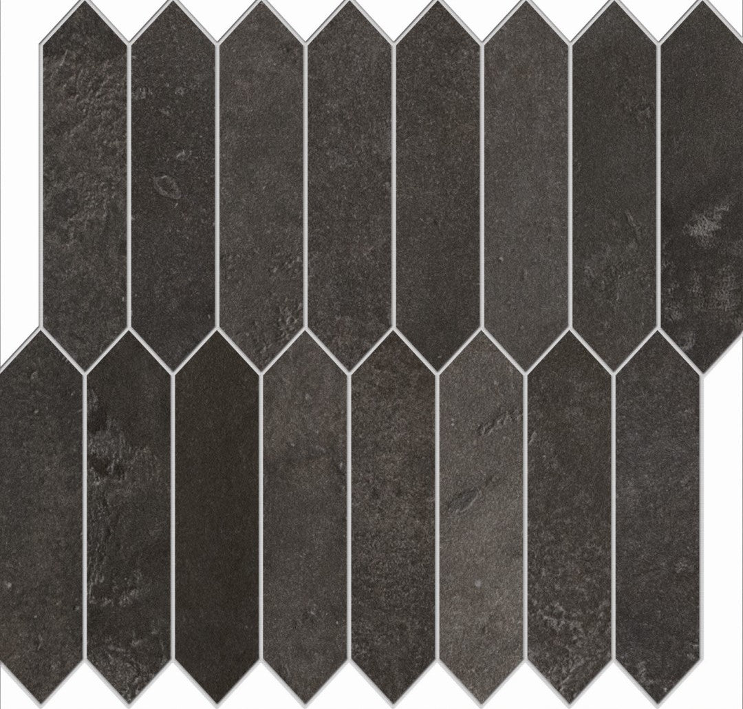 Edimax Astor Home 10" x 12" Natural Porcelain Picket Mosaic
