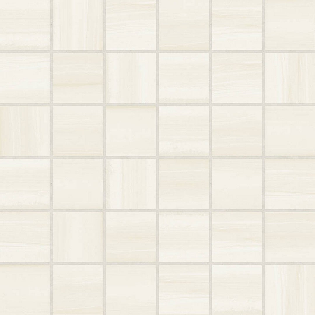 Bedrosians Linear Stone 12" x 12" Honed Glazed Porcelain 2" Mosaic