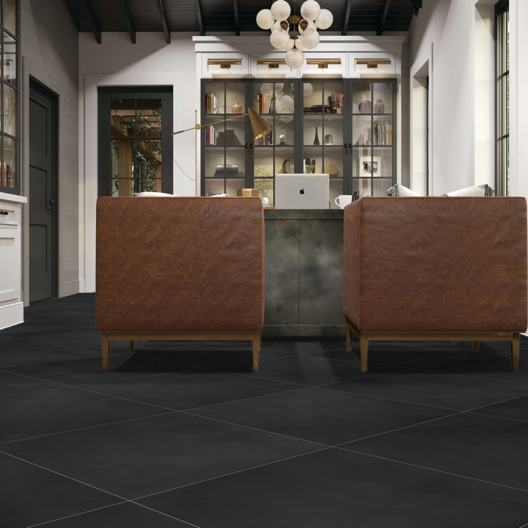 Daltile-Pure-24-x-24-Rectified-Polished-Porcelain-Floor-Tile-Black