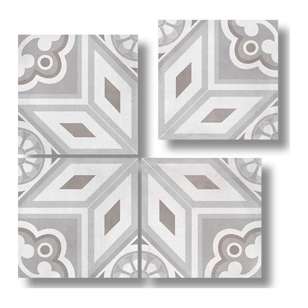 Maniscalco Pathways 8.7" x 8.7" Matte Porcelain Patterned Tile