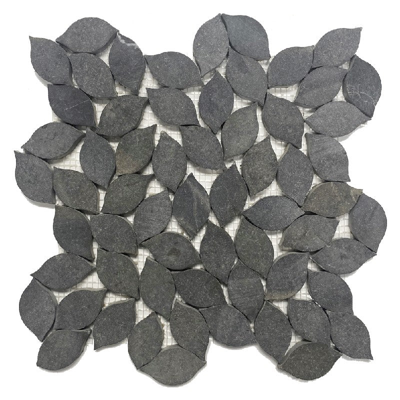 Maniscalco Stone Topiary 12" x 12" Honed Leaves Mosaic
