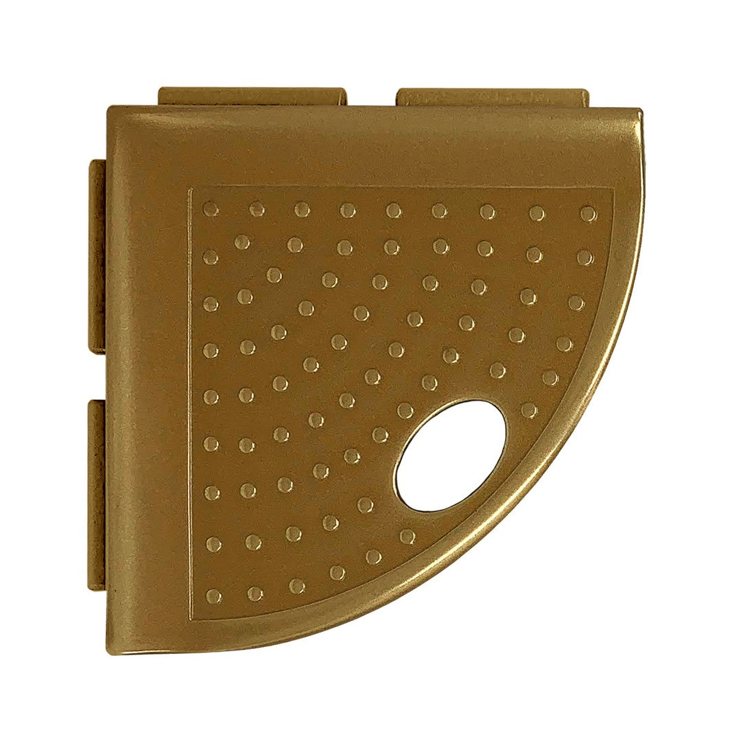 Questech Bath Accessories Metro Lugged 5" Eggshell Stone Foot Rest