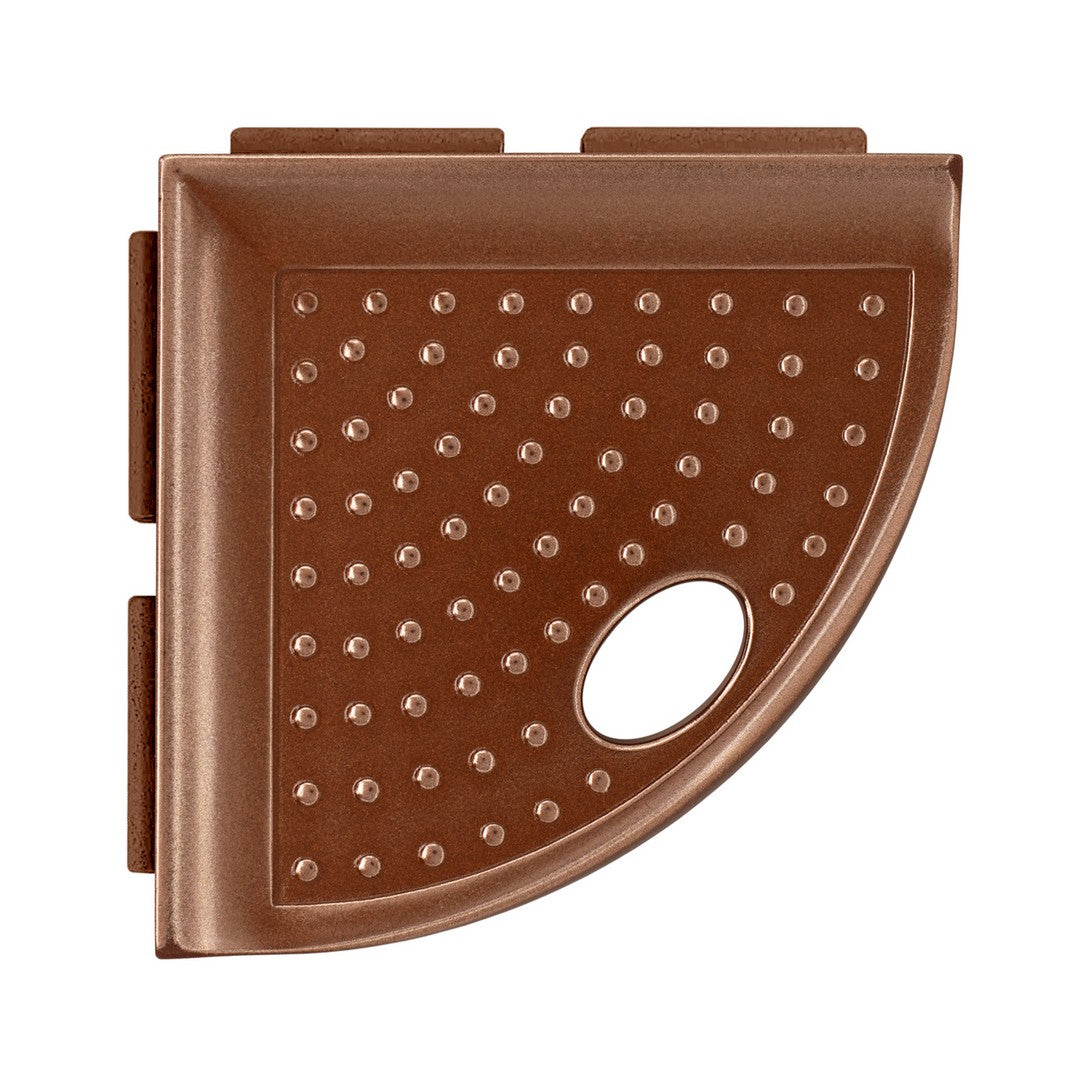 Questech Bath Accessories Metro Lugged 5" Eggshell Stone Foot Rest