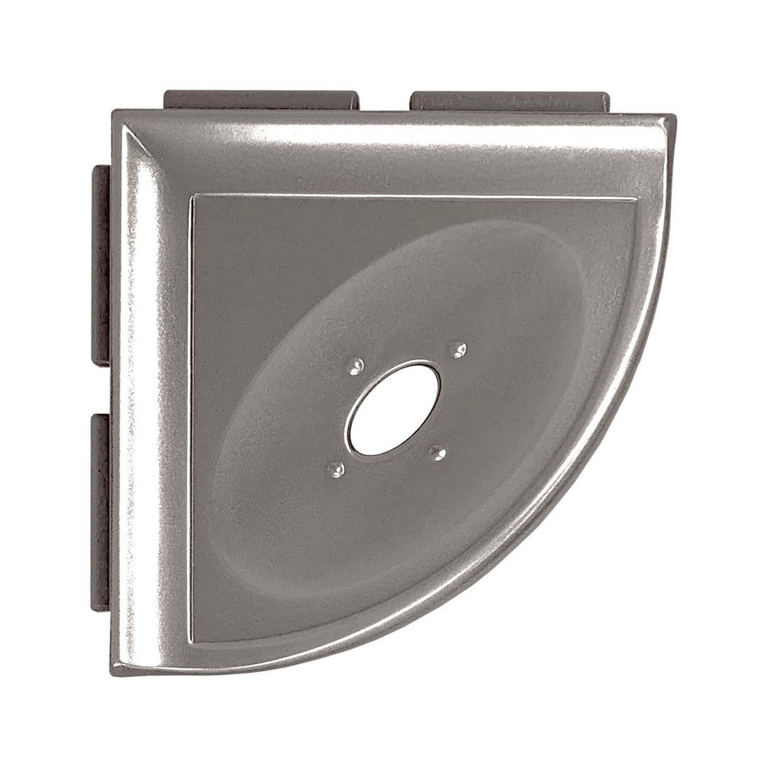 Questech Bath Accessories Metro 5" Metal Corner Soap