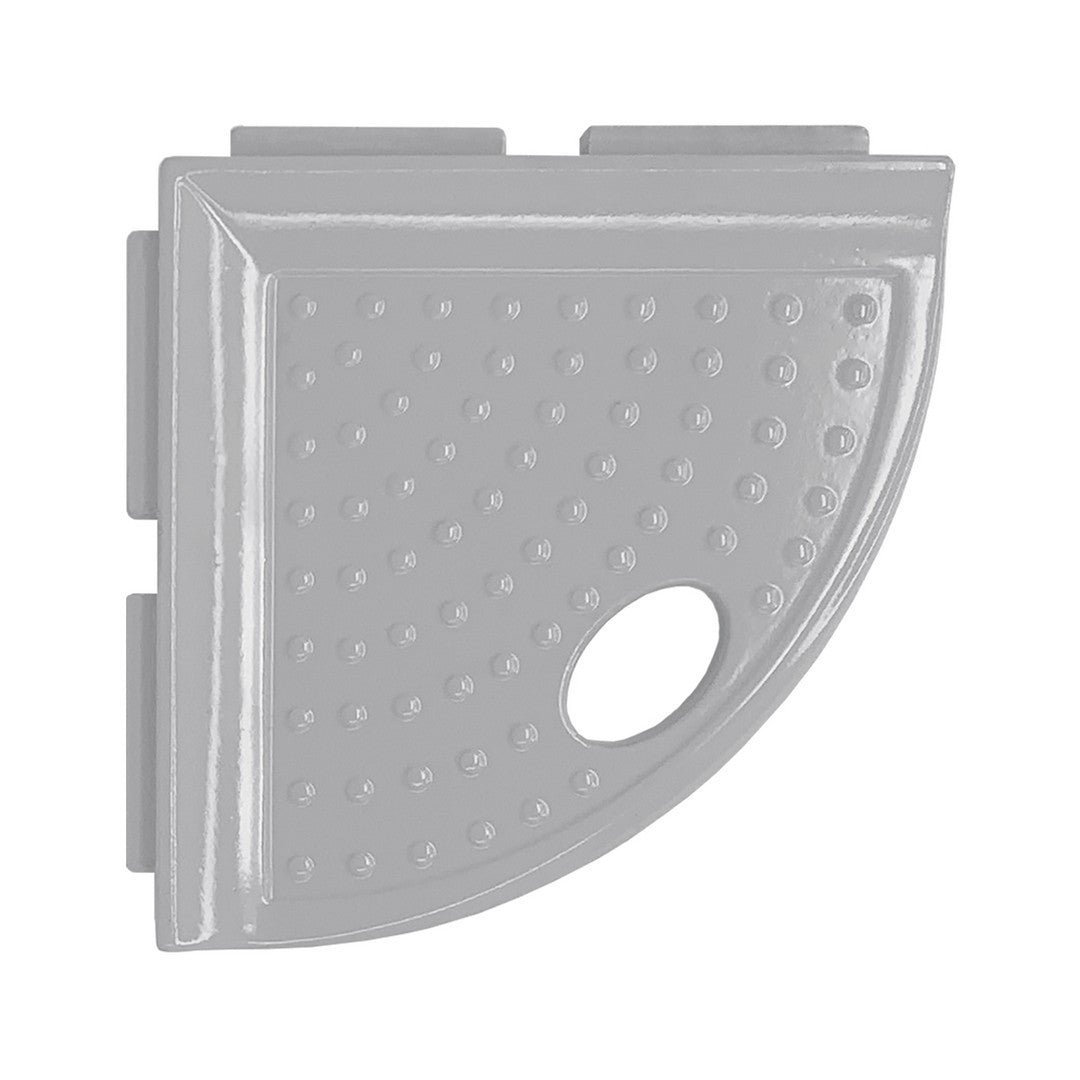 Questech Bath Accessories Metro Lugged 5" Polished Stone Foot Rest