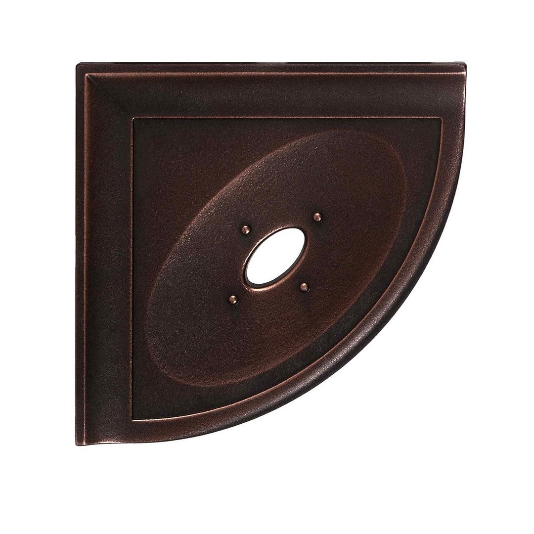 Questech Bath Accessories Geo Retrofit 5" Metal Corner Soap