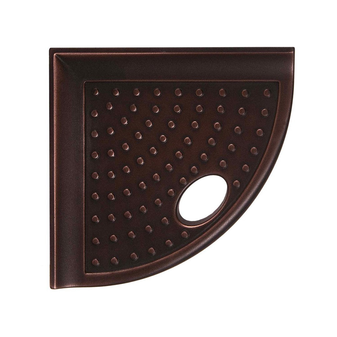 Questech Bath Accessories Geo Retrofit 5" Metal Foot Rest