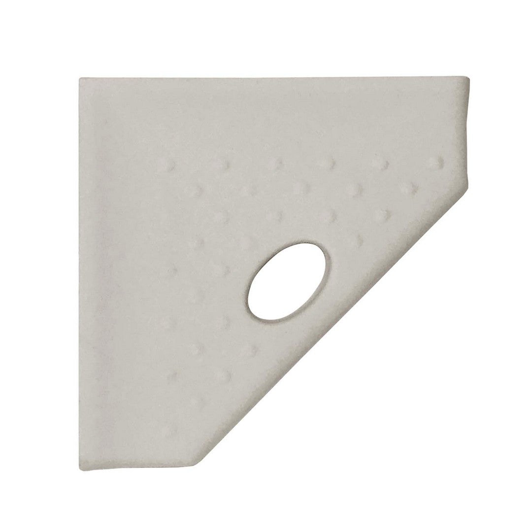 Questech Bath Accessories Geo Retrofit 5" Matte Cast Stone Foot Rest