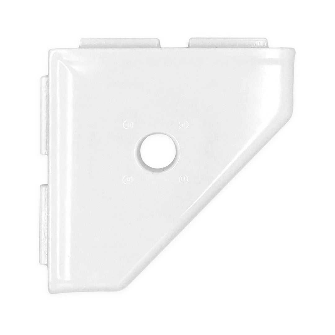 Questech Bath Accessories Geo 5" Polished Cast Stone Corner Soap