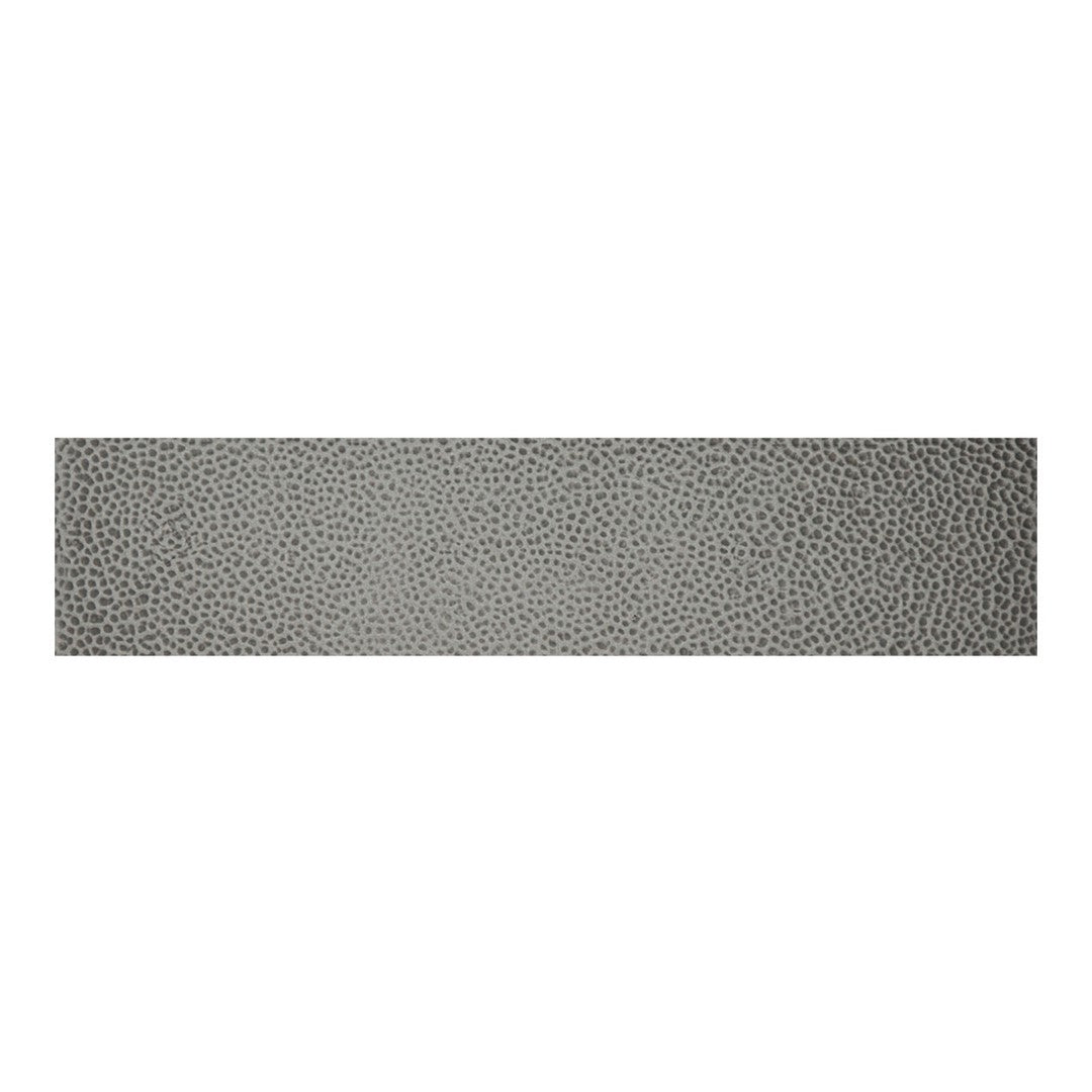 Questech City Scape 4" x 18" Metal Hammered Tile