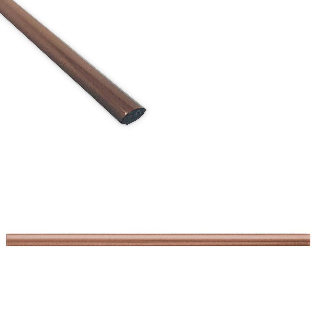 Questech Quarter Round 0.5" x 12" Polished Metal Jolly