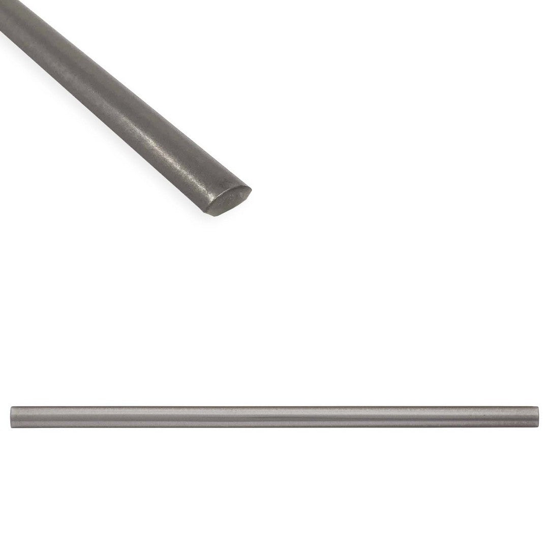 Questech Quarter Round 0.5" x 12" Eggshell Metal Jolly