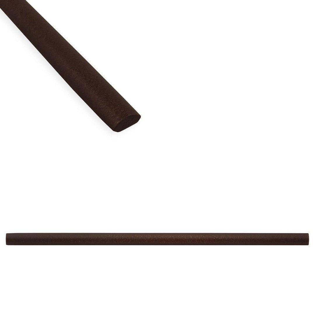 Questech Quarter Round 0.5" x 12" Satin Metal Jolly