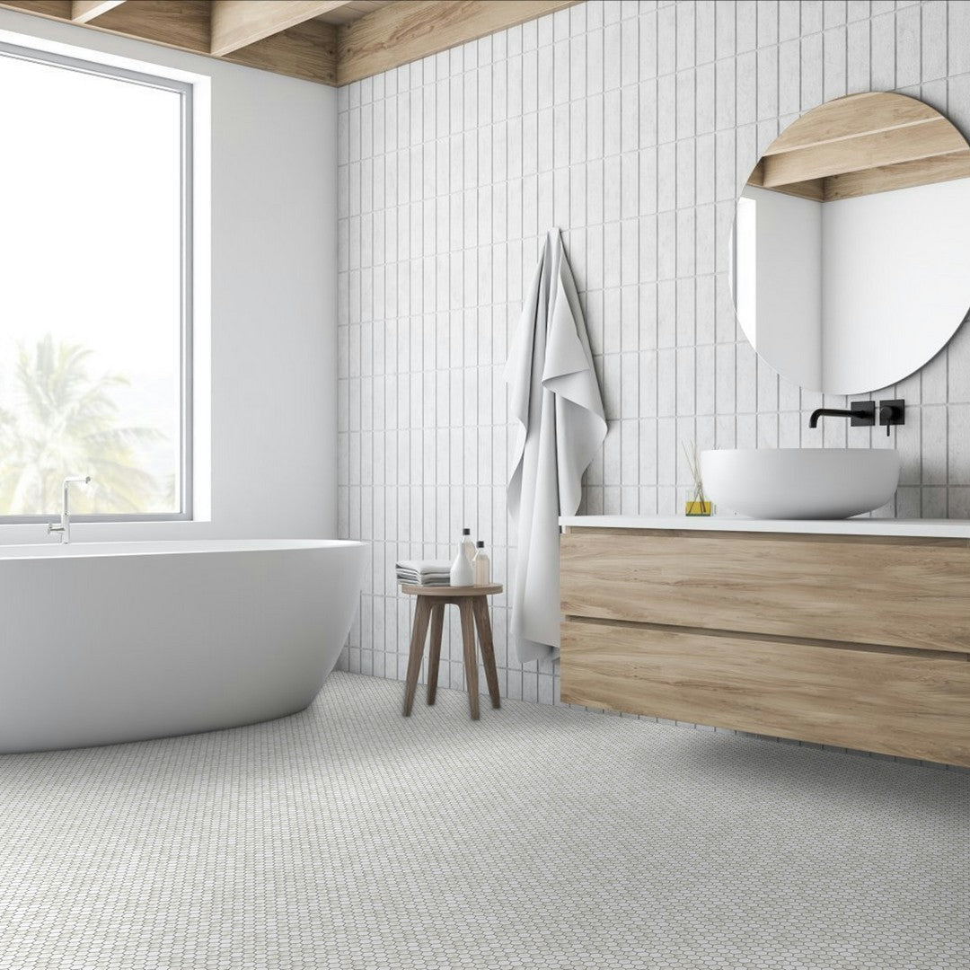 Qualis-Ceramica-Ardor-12-x-12-Rectified-Polished-Porcelain-Hexagon-1-Mosaic-Adoration