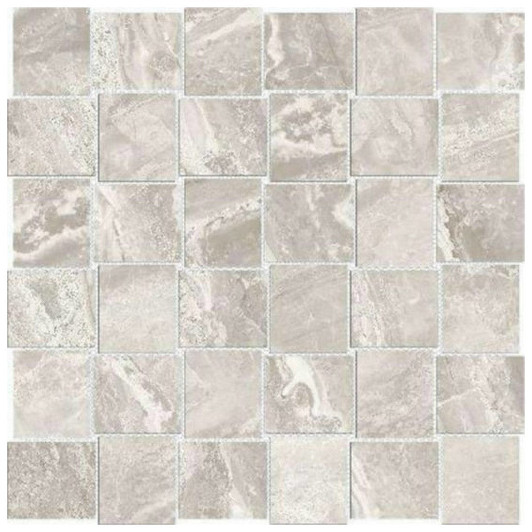 Qualis Ceramica Ardor 12" x 12" Rectified Matte Porcelain Basketweave 2" Mosaic