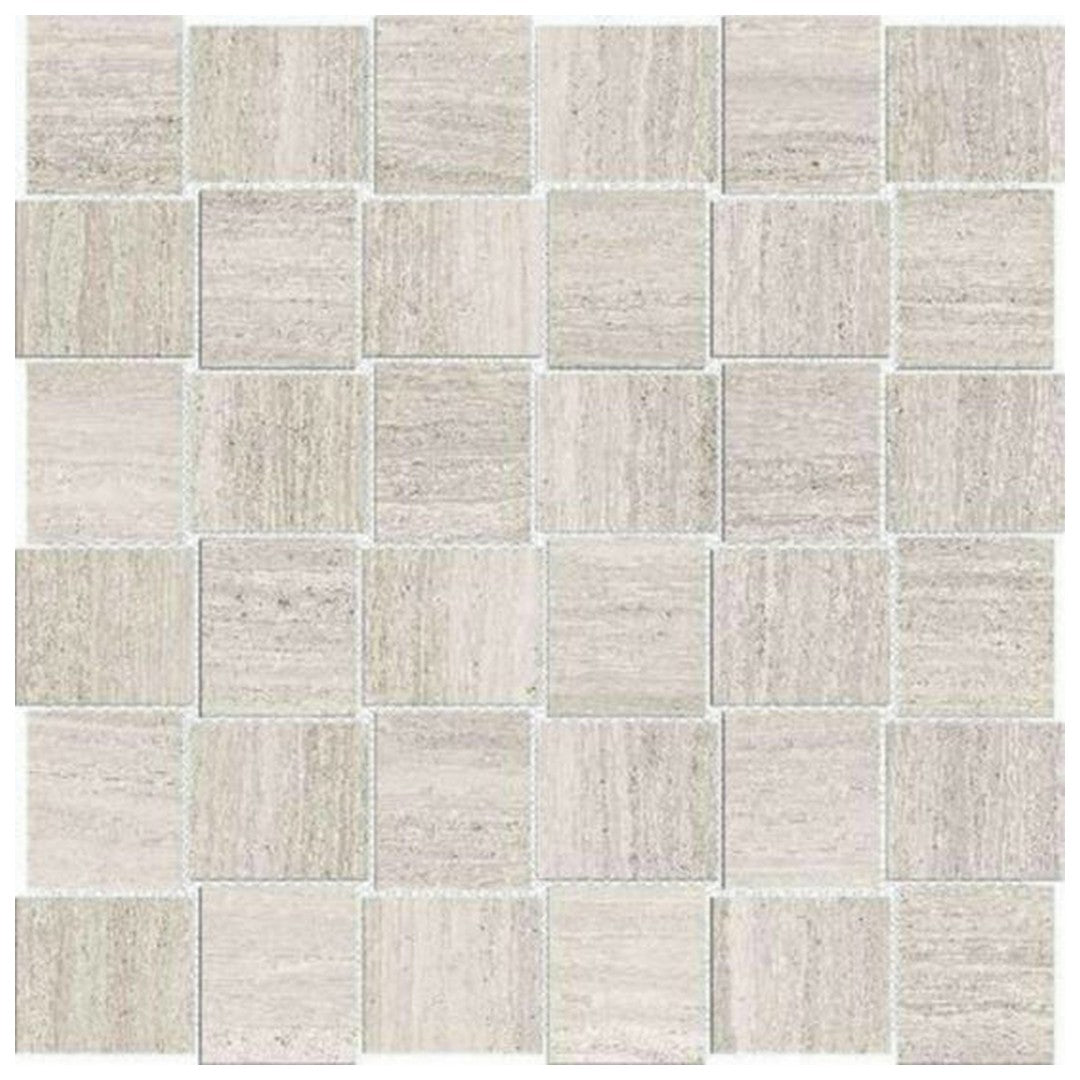 Qualis Ceramica Ardor 12" x 12" Rectified Matte Porcelain Basketweave 2" Mosaic