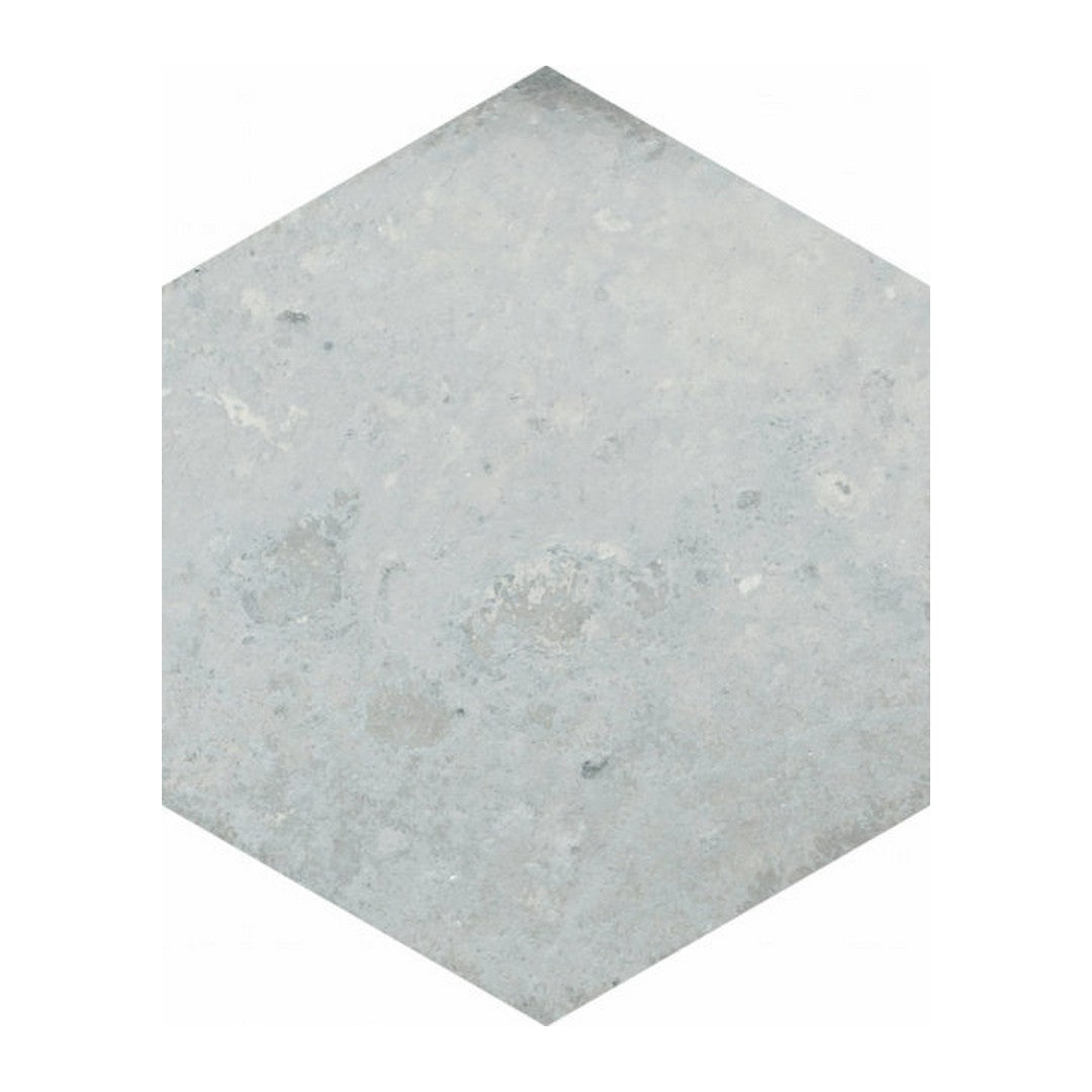 Qualis Ceramica Alma 5.5" x 6.3" Matte Porcelain Hexagon Decor Tile