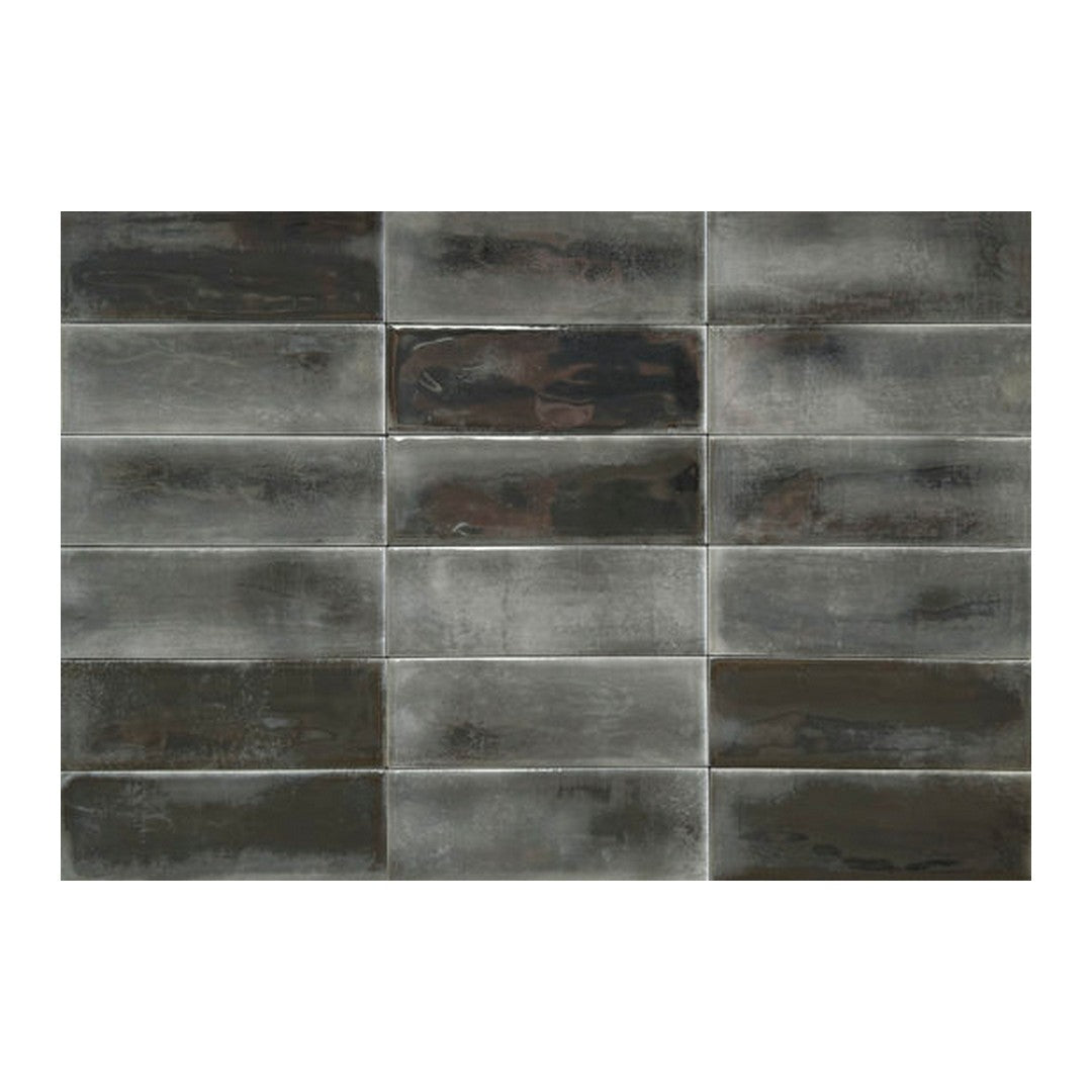 Qualis-Ceramica-Aruba-2-x-6-Glossy-Porcelain-Tile-Coal-Glossy