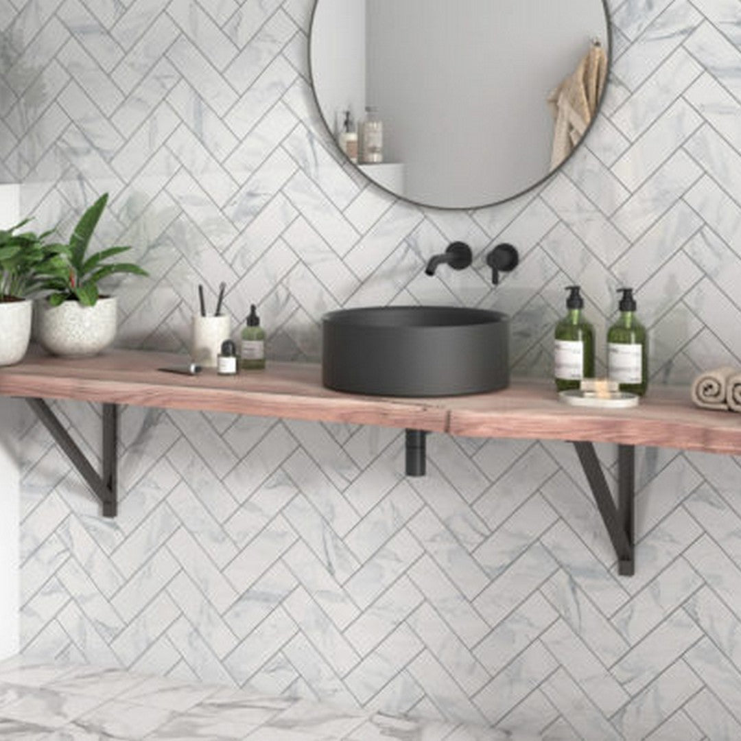 Qualis-Ceramica-Carrara-3-x-9-Glossy-Ceramic-Tile-Carrara