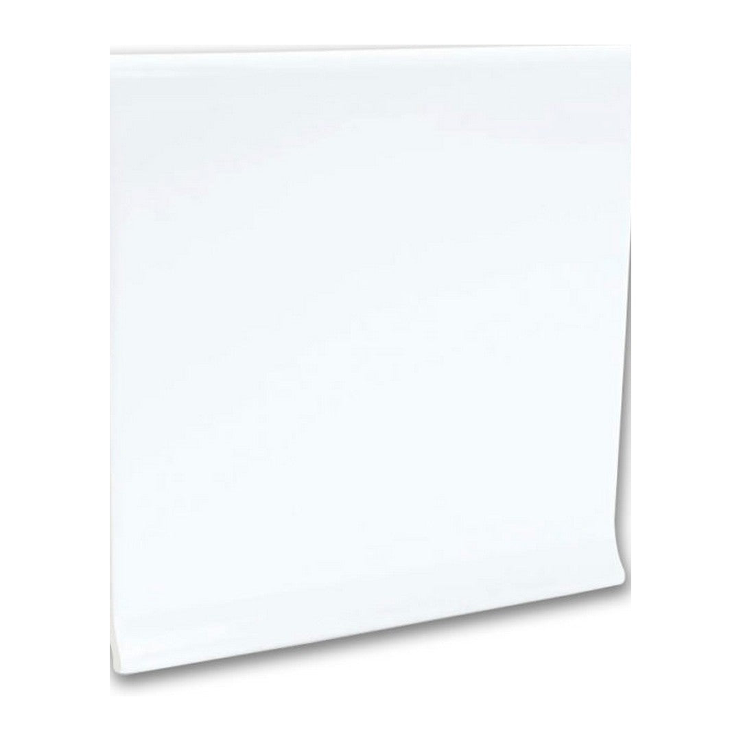 Qualis Ceramica Comfort 6" x 6" Glossy Ceramic Cove Base