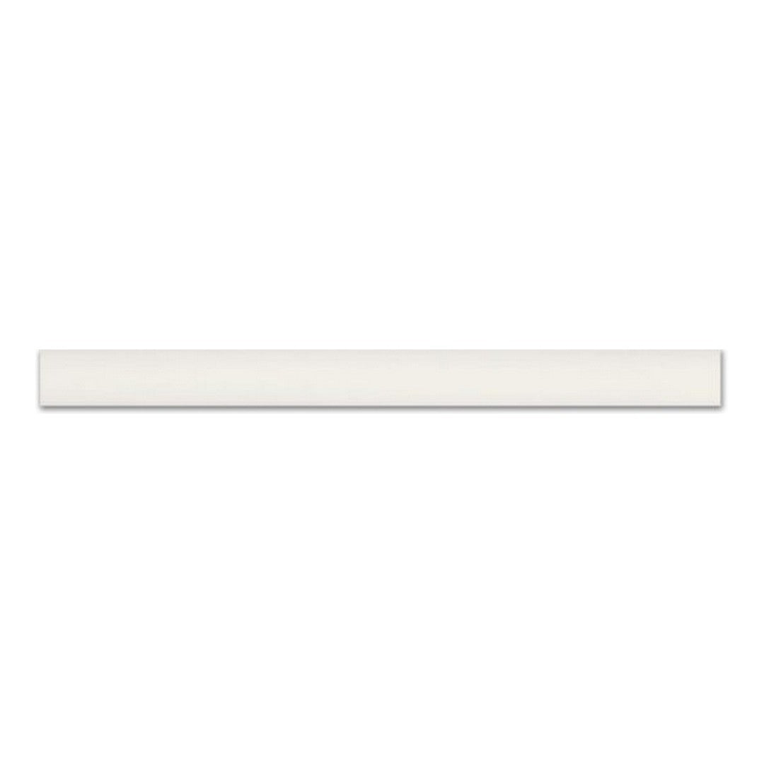 Qualis Ceramica Colours 1" x 12" Glossy Ceramic Pencil Trim