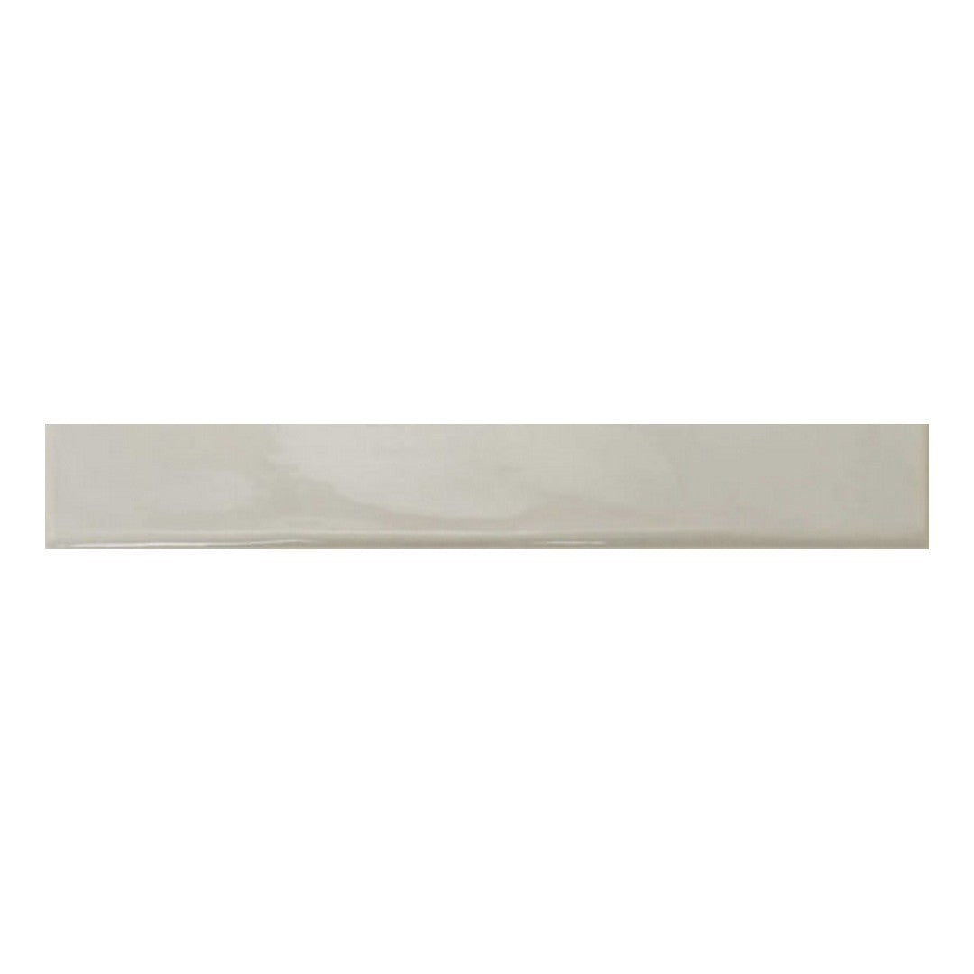 Qualis Ceramica Cosmopol 2" x 12" Glossy Ceramic Bullnose