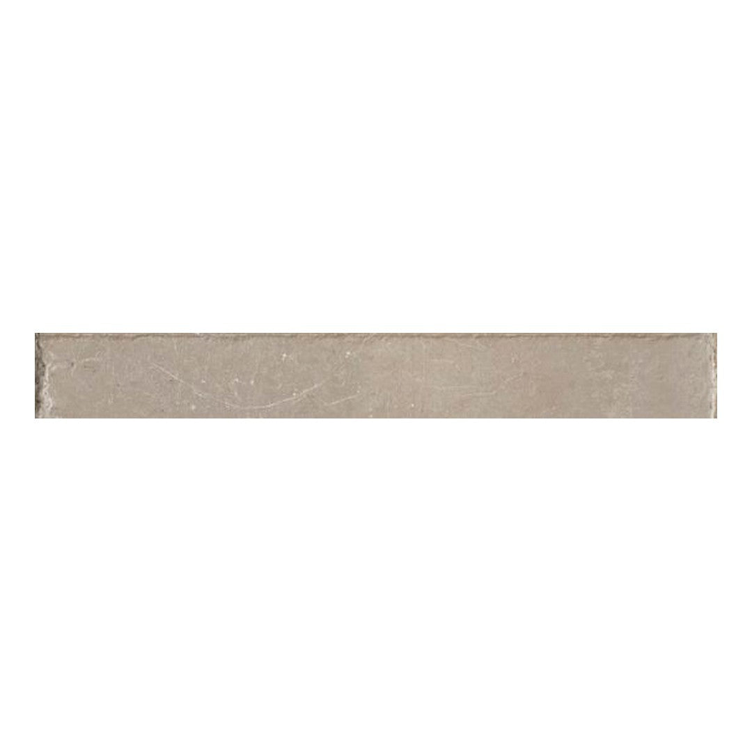 Qualis Ceramica Elevation 3" x 24" Rectified Natural Porcelain Bullnose