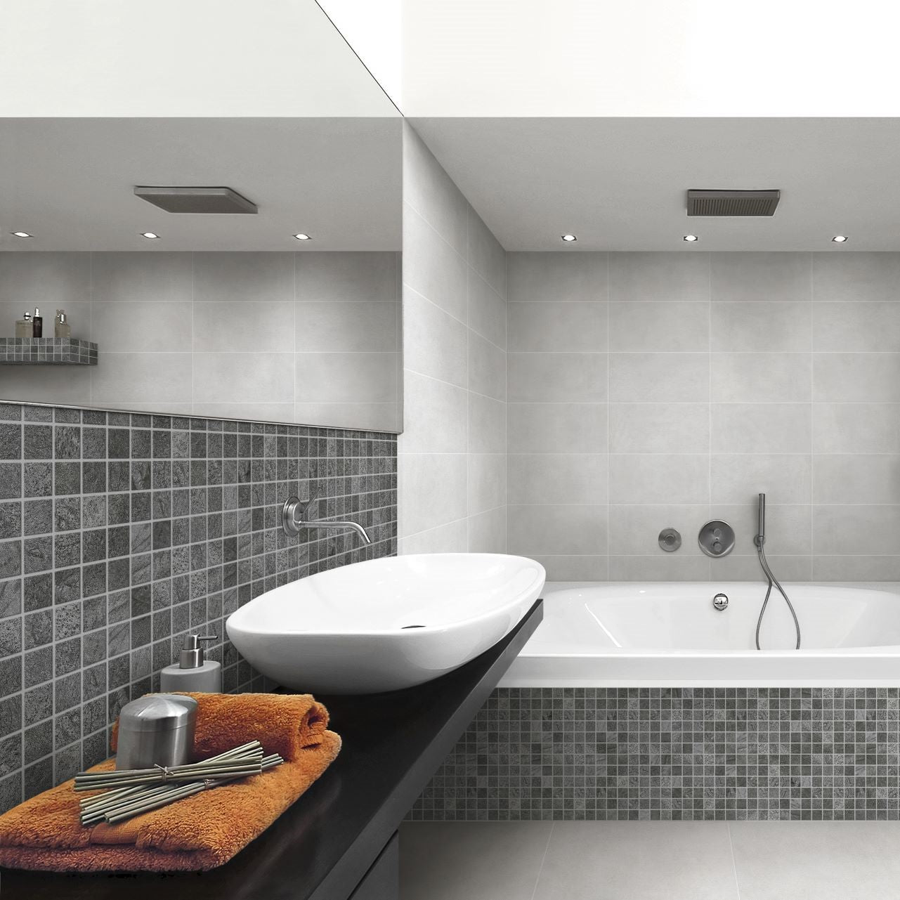 Bati-Orient-White-&-Grey-Marble-Classic-12-x-12-Matte-Quartzite-2-Mosaic-Silver-Grey