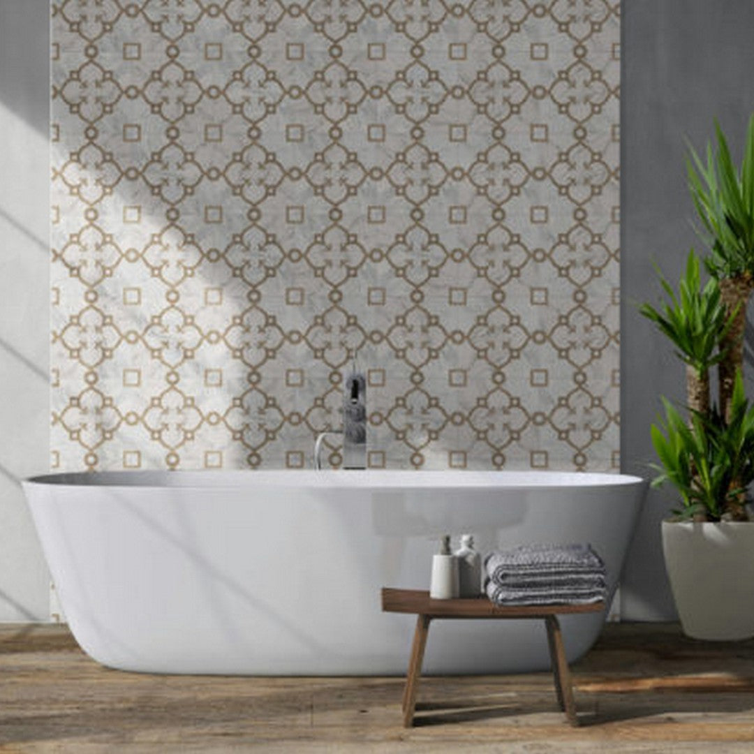 Qualis-Ceramica-Intarsio-10-x-10-Polished-Porcelain-Tile-Positano