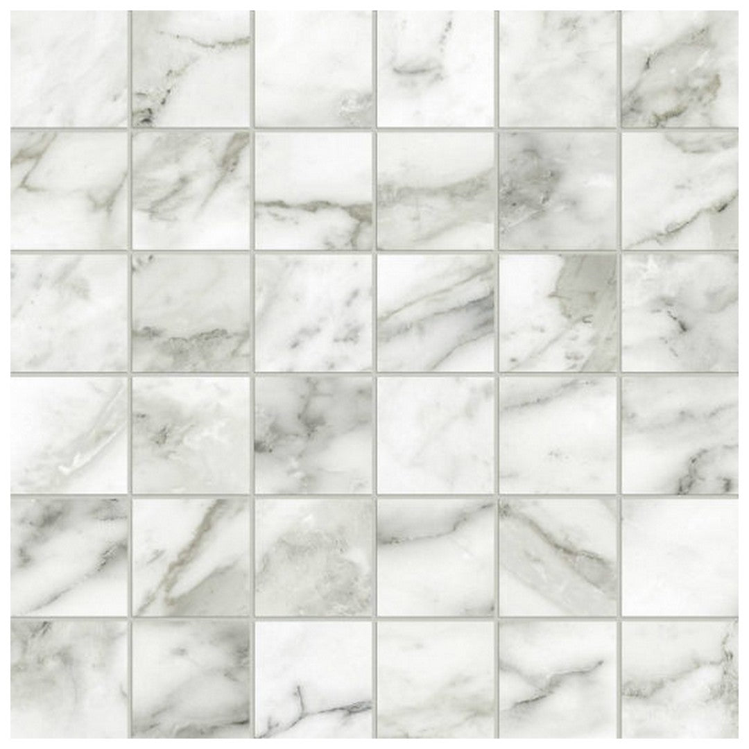 Qualis Ceramica Luxury 12" x 12" Rectified Honed Porcelain 2" Mosaic