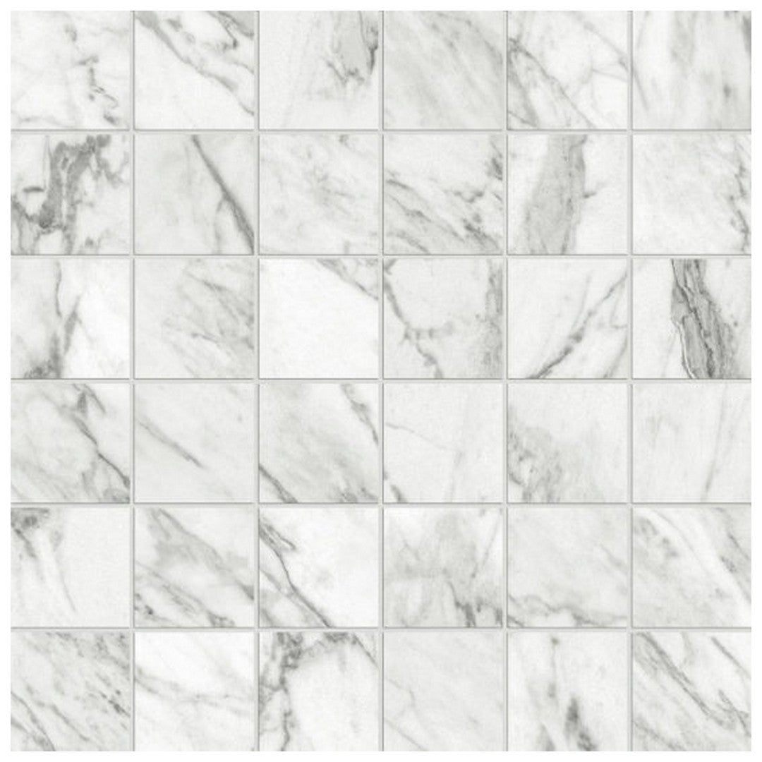 Qualis Ceramica Luxury 12" x 12" Rectified Honed Porcelain 2" Mosaic