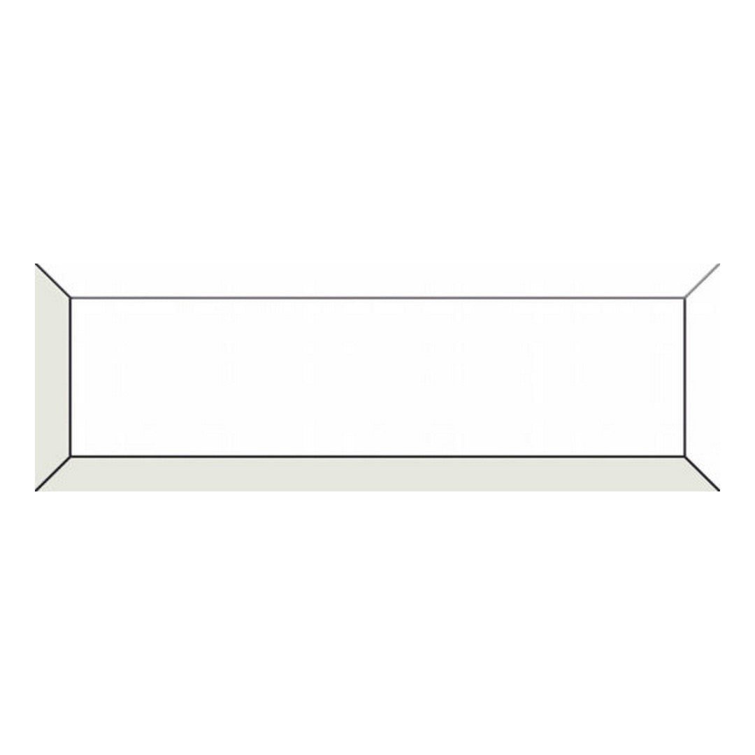 Qualis Ceramica Marco 3" x 9" Glossy Ceramic Wall Tile