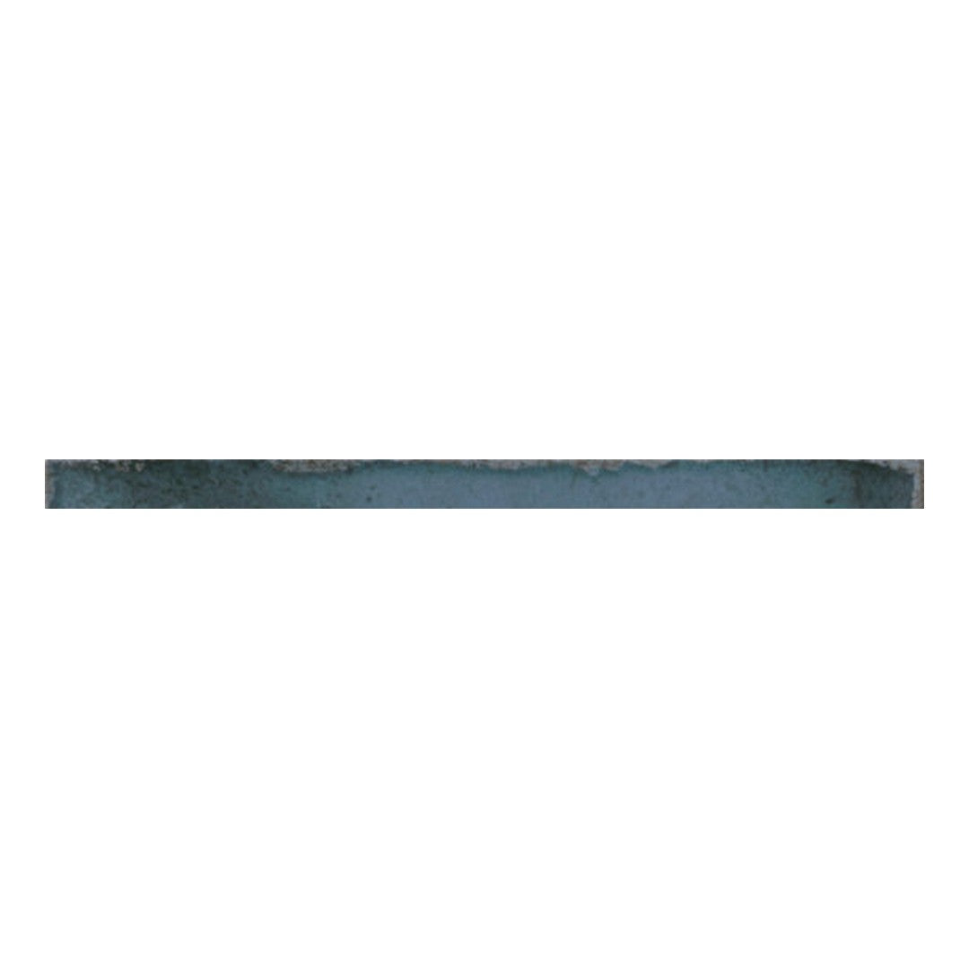 Qualis Ceramica Miami 0.6" x 12" Glossy Ceramic Jolly Wall Trim