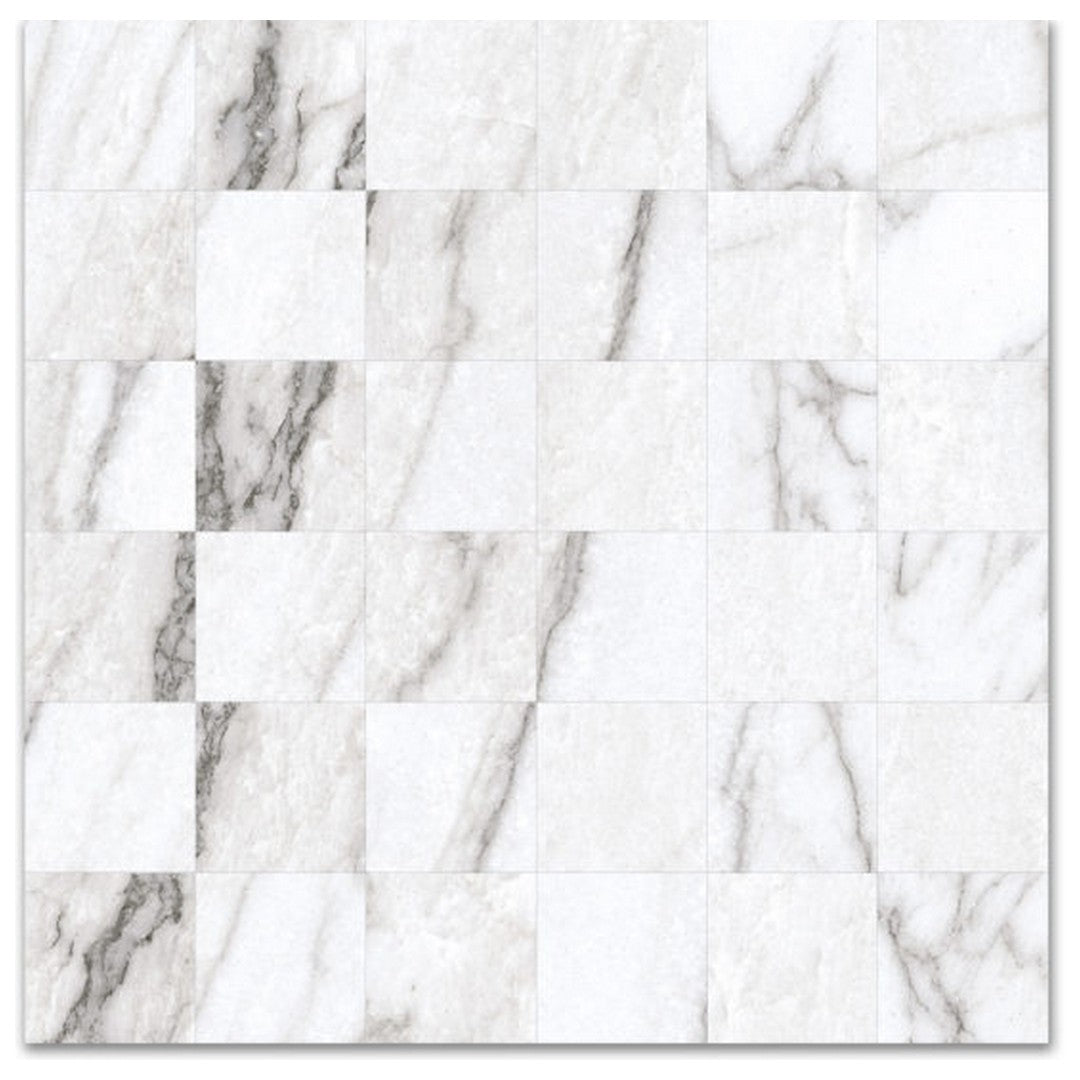Qualis Ceramica Mystique 12" x 12" Rectified Matte Porcelain 2" Mosaic