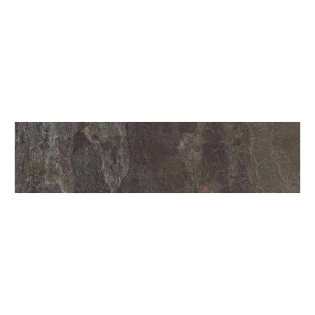 Qualis Ceramica Nepal Slate 3" x 12" Matte Porcelain Bullnose