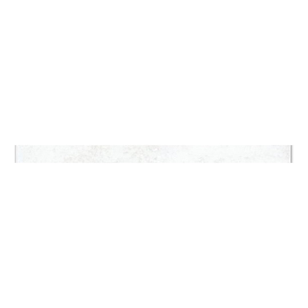 Qualis Ceramica Reactiv 0.5" x 10" Glossy Ceramic Demi Bullnose