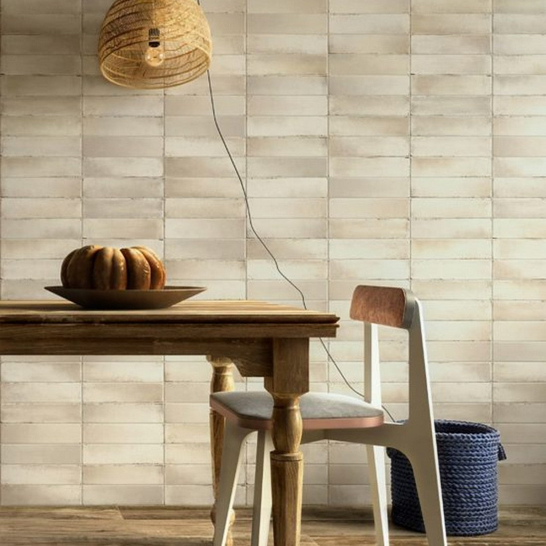 Qualis-Ceramica-Relax-3-x-11-Matte-Porcelain-Tile-Chakra-Cotton